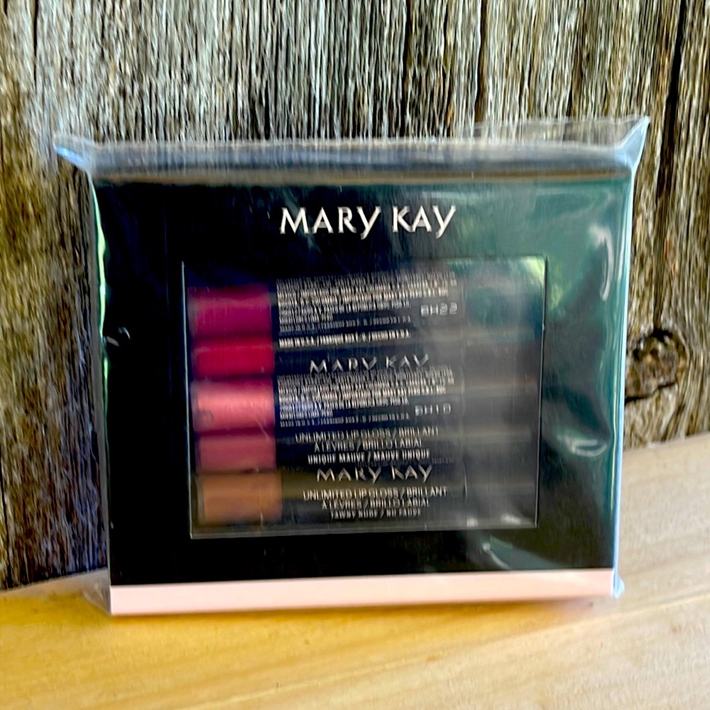 NEW 🫦Mary Kay Unlimited 👄5 Lipgloss Set💕HOST PICK💕 - Picture 2 of 5